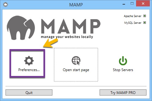 Cài đặt MAMP để tạo môi trường chạy PHP và MYSQL ổn định